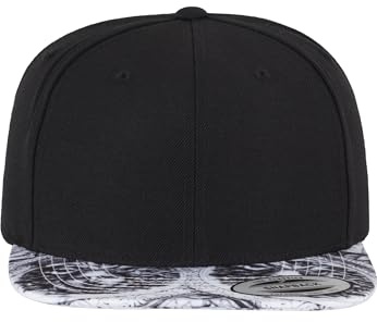 Flexfit Sun King snapback-keps, blk/vit, en storlek