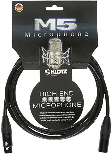 Klotz Mikrofonkabel 15 m XLR M5 Neutrik – Mikrofonkabel