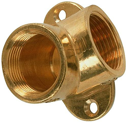 Cornat Wandscheibe 1/2, Messing / Garten Bewässerung / FLOR92840, Gold