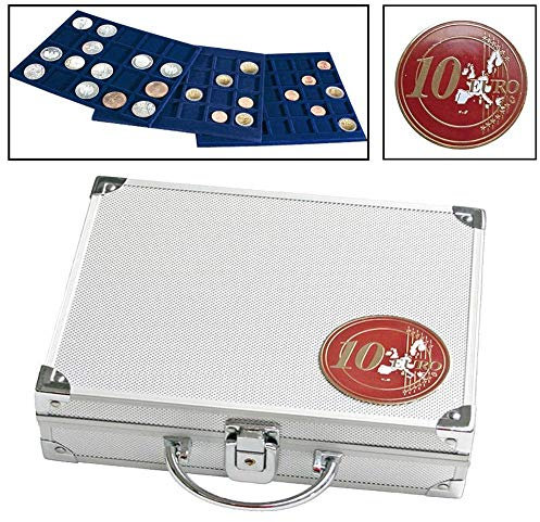 Alu-Münzkoffer für 10-Euro-Münzen: für alle 10-Euro-Münzen