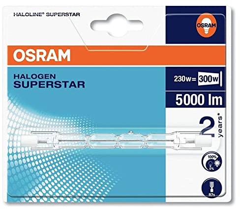 Lampada alogena per proiettore 300W OSRAM 64701