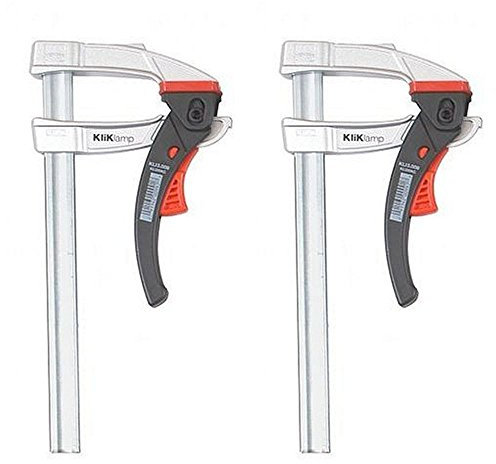 Bessey KLI3.008 Ratsche KliKlamp 20,3 cm, 2 Stück