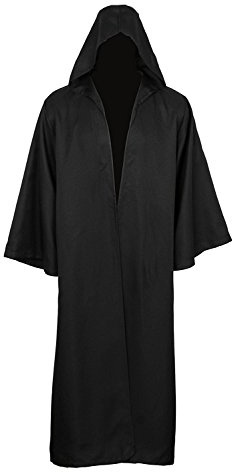 Gothden Mantello con Cappuccio Costume di Halloween Felpa con Cappuccio Cappotto
