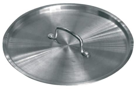 Vogue Stock Pot Lid 37 cm, Aluminium, Compatible with Stock Pot S353 (Sold Separately), S361
