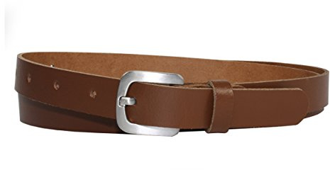 Vascavi Ledergürtel echt Leder Gürtel, Jeansgürtel, Hüftgürtel, Made in Germany, 2 cm breit und ca. 0.25 cm stark