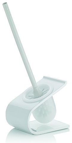 Kela WC-set Liam of Poly i vitt, 15 x 11,5 x 41,5 cm