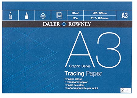 DR Transparentpapier, 90 g/m², A3, GDATP90A3