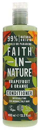 Faith in Nature Grapefruit&Orange Conditioner 400ml X 3 (Pack of 3)