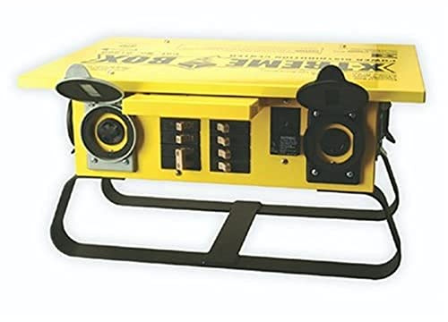 PREMIUM CONSTRUCTION POWER DISTRIBUTION BOX: Crafted by WESTERN, the 6506TLSX Temp power box features a durable blend material for long-lasting performance in demanding environments.