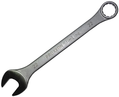 Proxxon 23 922 Ring- und Maulschlüssel SlimLine, Einzeln, 22 mm Größe, 23922