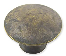 Knopf REGENCY 20 mm Messing Antik 20 mm - Qualität aus Europa seit 1998