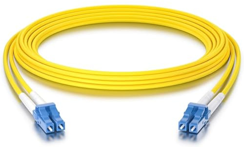 10Gtek OS2 LC a LC Cavo Fibra Ottica 10-Meter, 9/125 Monomodale Duplex LSZH Fiber Optic Patch Cord per SFP, 10G SFP+, Media Converter
