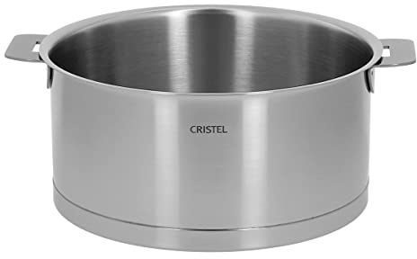 Cristel - C16QL - Casserole INOX 16cm - sans poignée Amovible - Collection Strate
