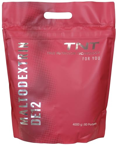 TNT Maltodextrin 12 (4kg) • 100% Kohlenhydrate Pulver für Sport, Fitness & Bodybuilding