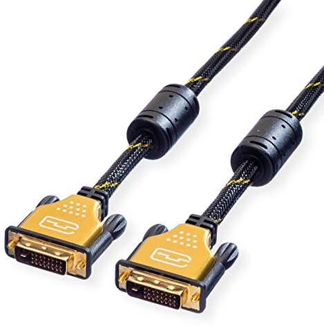 ROLINE GOLD Monitorkabel DVI, ST-ST, (24+1) dual link, 2 m