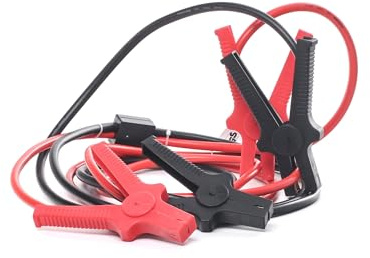 Herth+Buss 52289950 Starthilfekabel DIN 72553, 25 mm², 12-24 V, 350 A, CCA mit Überspannungsschutz für Benzin-und Dieselmotoren, 3,5 m