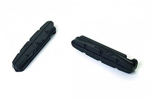 Aztec Road insert brake blocks - pack of 2 pairs, Black