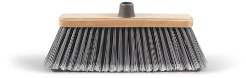 Perfetto Spazzesterni Scopa per Esterni, Plastica, Naturale, 28 x 6,5 x 14 cm