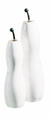 ASA 4751147 - Aceitera o vinagrera (porcelana, 0,75 l, 24,5 cm), color blanco
