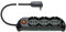 Vimar FP00531.X Presa Multipla con Interruttore Luminoso, 3 Prese universali, 6 Biprese Sicury, Cavo 5 m