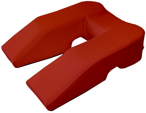 Nudischer - Cuscino a U per massaggi e terapie, rivestimento in similpelle Skai, vari colori