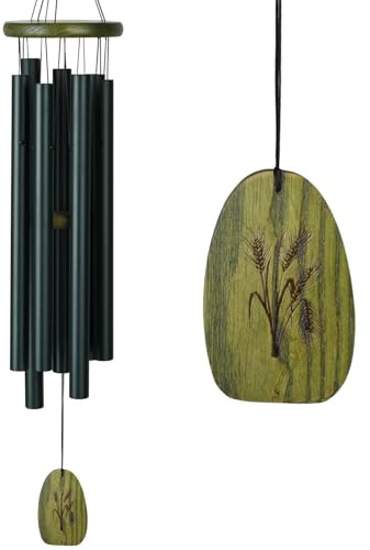 Woodstock Chimes Signature Collection, Windspiel aus Bayern, 71,1 cm, Weltmusik-Windspiel für Außenbereich, Terrasse, Haus oder Garten (CBS)