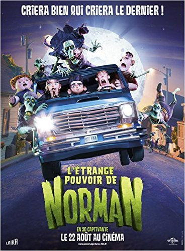 L'Etrange Kraft De Norman – 2012 – Chris Butler – 116 x 158 cm Original-Kinoposter