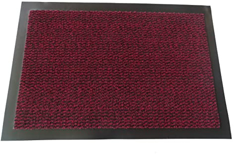 Magic Mats Schmutzfangmatte Türmatte Bern Farbe Rot ca. 90 x 300 cm