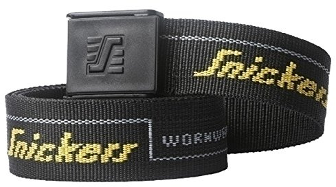 Snickers 90330400004 Ceinture logo 90 cm Noir