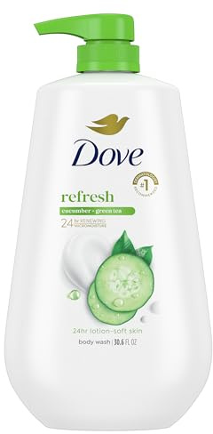 Dove go fresh Body Wash, Cucumber and Green Tea Pump 34 Ounce by Dove