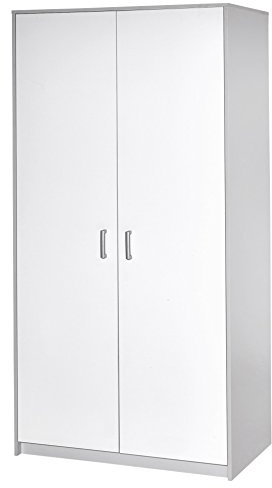 Schardt 06 492 46 00 Kleiderschrank mit 2 Türen Classic Grey