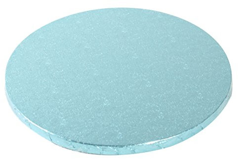 FunCakes Base para Tartas (Redonda, 25 cm), Color, Azul Claro