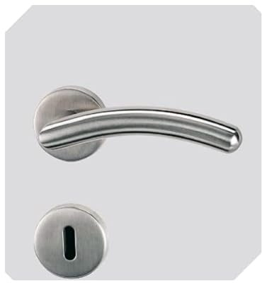 GRIFFWERK FRASCIO Türdrücker/Türbeschlag - SAVIA - Edelstahl - WC-Garnitur