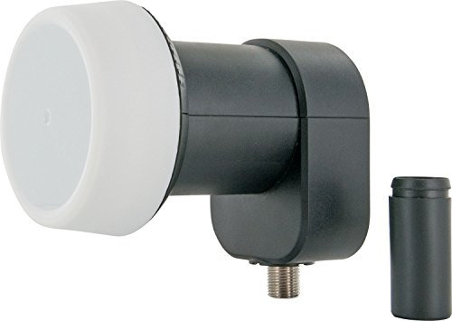 SCHWAIGER 272 Single LNB Low Noise Blockconverter Digital LNB-Kappe Satellitenschüssel-Zubehör Multifeed Wetterschutz Anthrazit