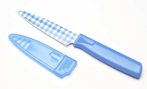 Kuhn Rikon 22458 Colori Art Cupcake Rüstmesser, blau