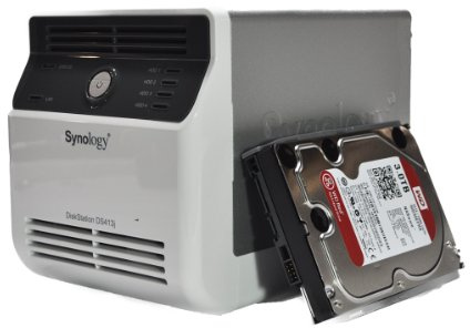 Synology America DiskStation 4-Bay 12TB (4 x 3TB) Network Attached Storage (DS413j 4300)