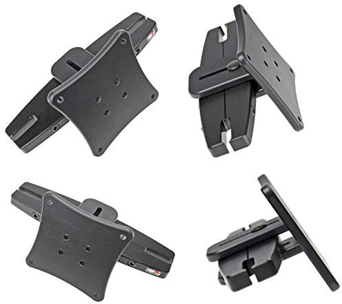 Brodit Fahrzeughalter | Kopfstützenhalterung 810771 | Made IN Sweden | für linkslenkende Fahrzeuge | passt Gerätehalter, schwarz