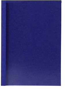 50 LMG Thermo - Bindemappen Lederstruktur / blau / 2,0 mm / 15-20 Blatt / DIN A4