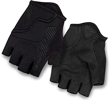Giro Bravo Jr Youth Road Cycling Gloves - Mono Black (2021), Small