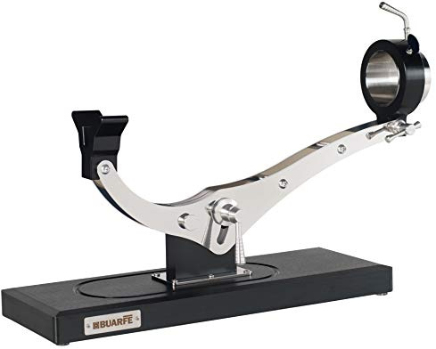 Elite INOX Black Ham Stand Buarfe - Spanish Jamonero Ham Holder