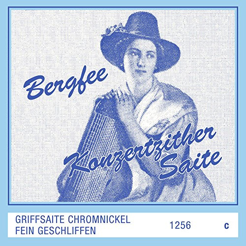 Optima Zither-Saiten Griffsaiten Münchner Stimmung Verlängert c Chromnickel geschliffen 1256.H