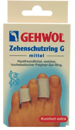 Gehwol 1026926 Zehenschutzring G Polymer-Gel-Ring, mittel
