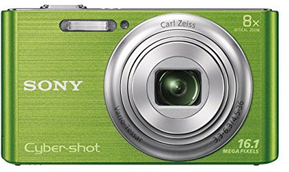 Sony Cyber-SHOT DSC-W730 G Digital Camera Green