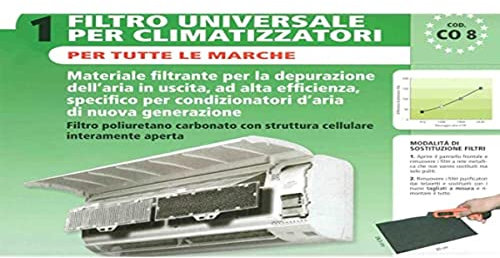 Elettrocasa CO 8 Houseware filter - Accesorio para chimenea (Houseware filter, Negro, Universal)