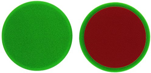 ALCLEAR 5516030G Ceramic Cutting Pad, Auto Polierschwämme, Durchmesser: 160x30 mm, grün,2er Set, Polierpad polieren Pad Schwamm Autopolitur Polierschwamm f. Poliermaschine