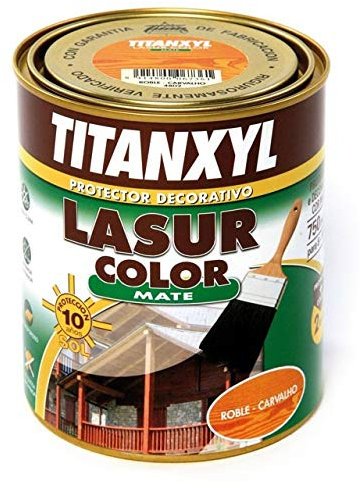 Lasur Titanxyl Mate 4L - 4 L, Nogal
