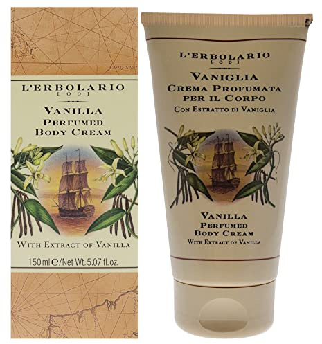 L'Erbolario Vanille Körpercreme, 1er Pack (1 x 150 ml)