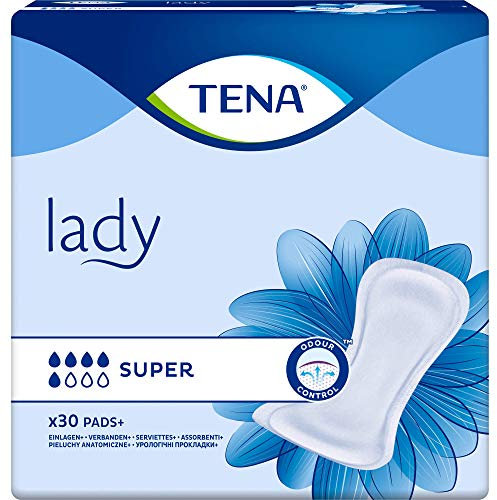 TENA LADY super Inkontinenz Einlagen 30 St