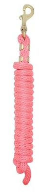 Weaver Führleine Wert Leder Seil mit Messing vergoldet 225, Snap, lime zest/Hurricane blau/violett Jazz, 5/20,3 cm X 8 ', Diva Pink, 5/8 Inches x 8'