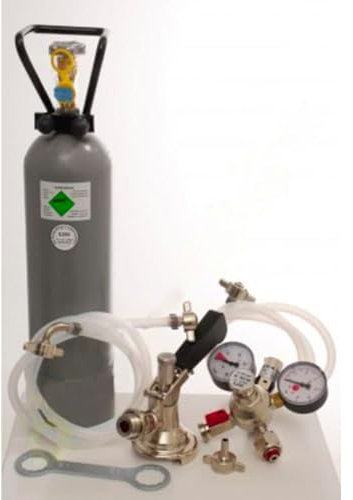 Zubehörpaket für Kontakt 2-leitig mit 2x Köpi Fitting ohne Co2 Flasche